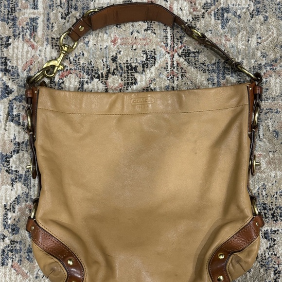 Coach Carly large hobo bag beige - Picture 3 of 17